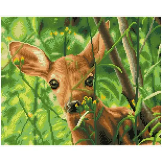 Diamond Dotz&reg; Intermediate Forest Babe Pre-Framed Diamond Painting Kit {3}