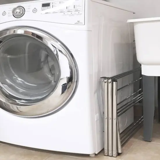 Laundry 360 Gray Foldable Clothes Drying Rack {4}