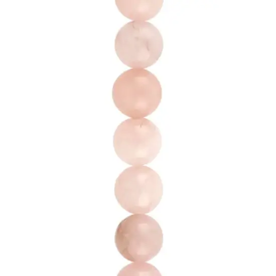 Rose Quartz Round Beads, 12mm by Bead Landing&trade; {1}