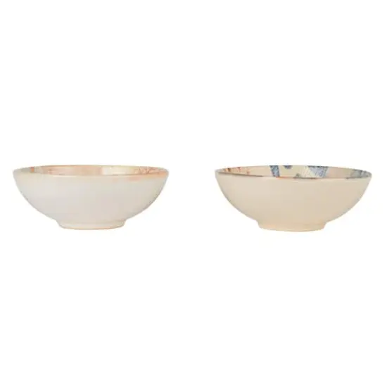 Hello Honey&reg; 4.75" Compact Abstract Elegance Stoneware Bowl Set {12}