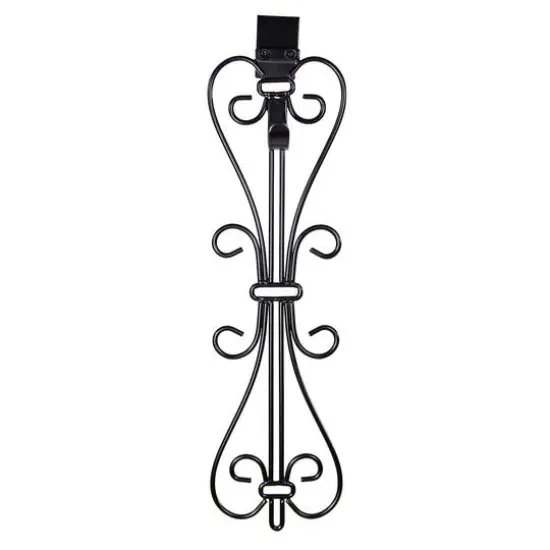 Village Lighting Adjustable Elegant Wreath Hanger Black {4}