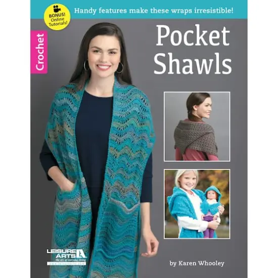 Leisure Arts&reg; Pocket Shawls Crochet Book {1}