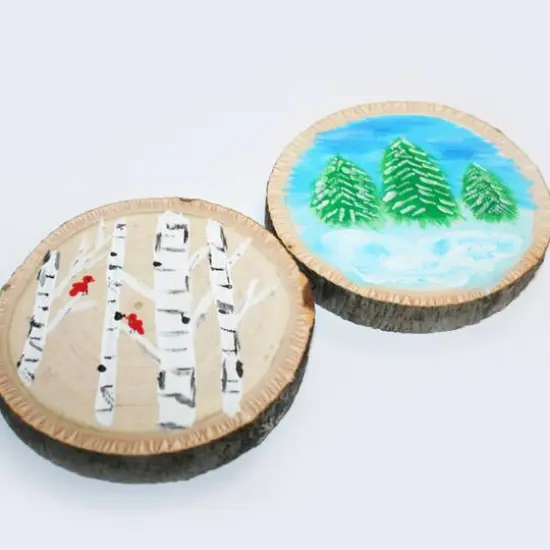 Wilson&reg; Enterprises 25 Pack Basswood Coasters Seconds {4}