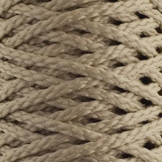 John Bead 4mm Braided Macram&eacute; Cord, 70yd. Pebble {4}