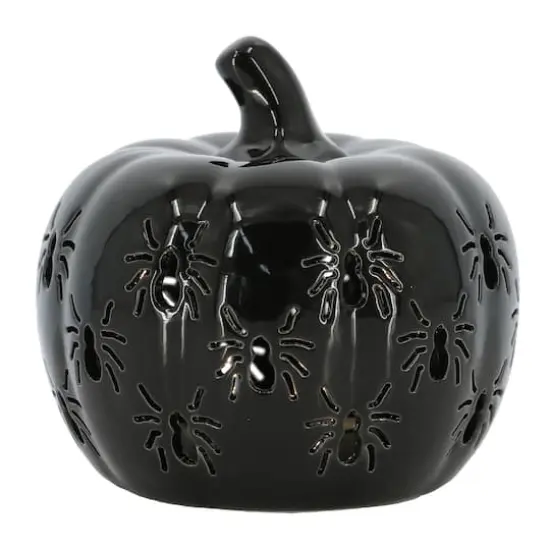 Small Black Pumpkin Tabletop D&eacute;cor by Ashland&reg; {1}