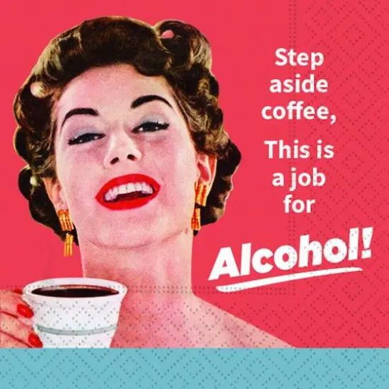 JAM Paper Step Aside Coffee Cocktail Napkins, 40ct. {1}