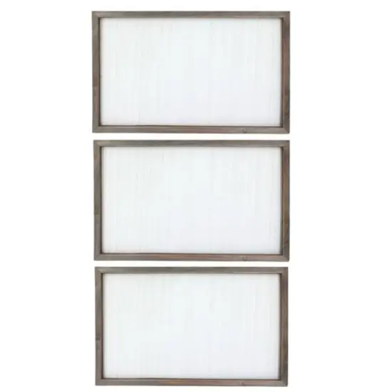 ArtSkills&reg; 19" Large Rustic Framed Wooden Plaque Set {1}