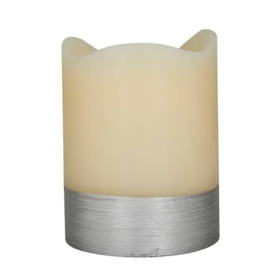 Cream Wax LED Flameless Candle {6}