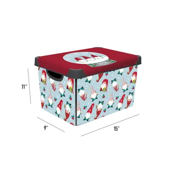 Simplify Holiday Gnome Sweet Gnome Storage Tote {8}