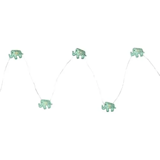 10ct. LED Elephant Fairy Lights Set {3}