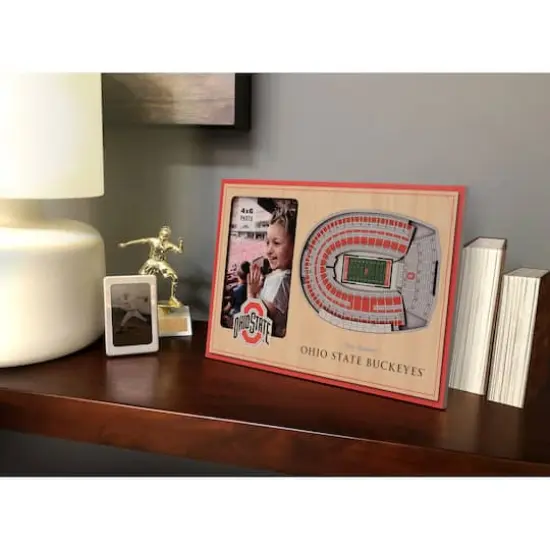 College Football 3D StadiumViews Picture Frame Ohio State Buckeyes {4}