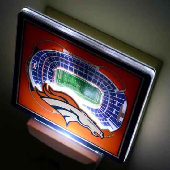 NFL StadiumView Nite Light Denver Broncos {5}