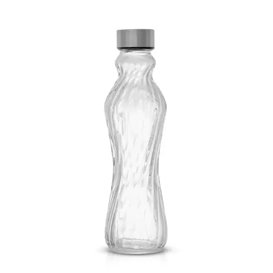 JoyJolt&reg; 18oz. Spring Glass Fluted Water Bottles, 6ct. {5}