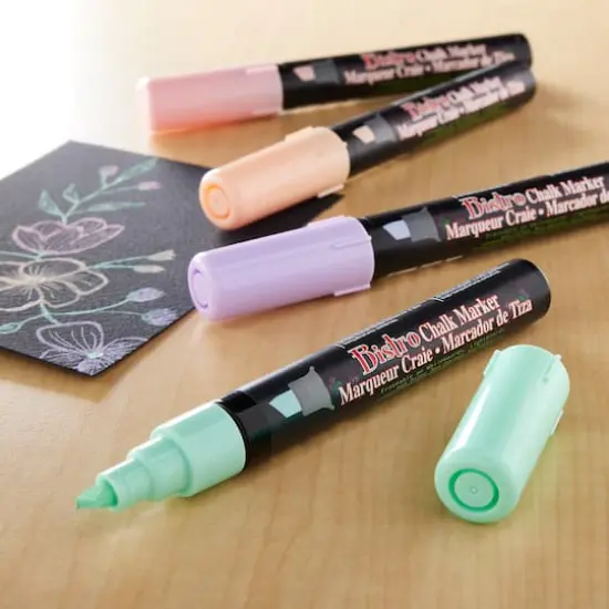 Marvy&reg; Uchida Bistro Chisel Tip Pastel Chalk Markers {3}