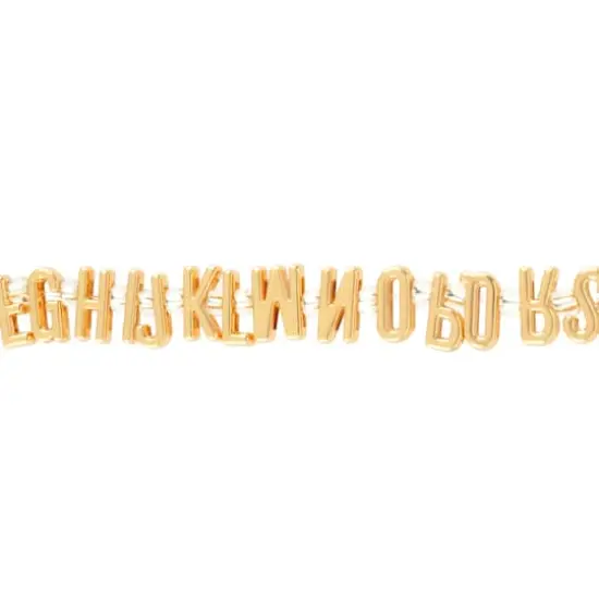 Gold Alphabet Metal Beads by Bead Landing&trade; {5}