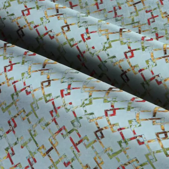 Susan Winget Geometric Cotton Fabric {4}
