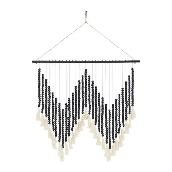 35" Mahogany Traditional Wall D&eacute;cor Black {6}