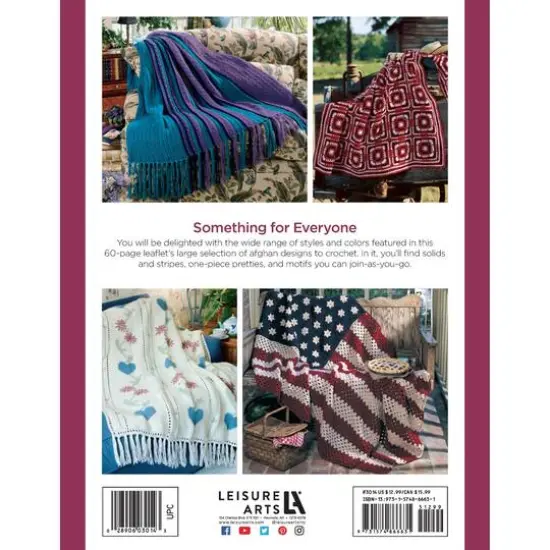 Leisure Arts&reg; Our Best Afghans A to Z Book {15}