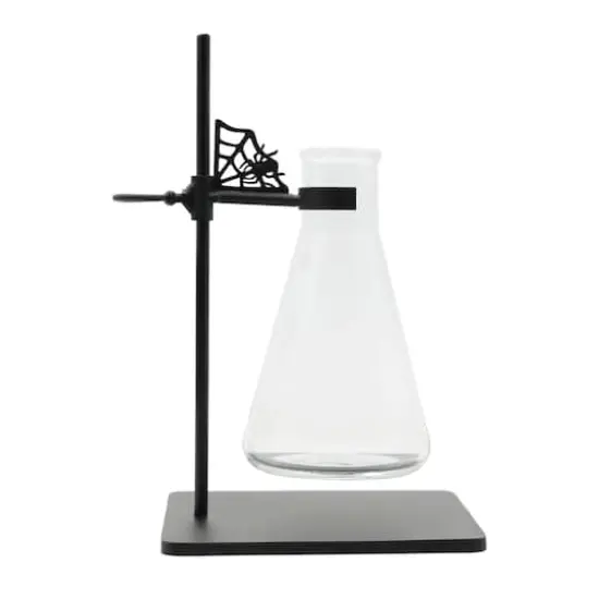8.5" Erlenmeyer Glass Flask with Black Stand by Ashland&reg; {1}