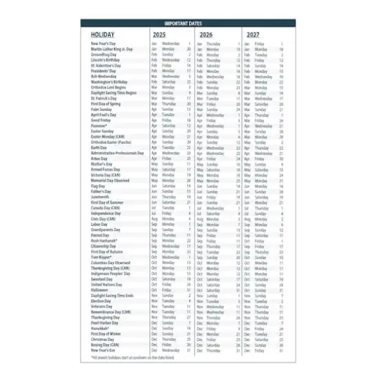 House of Doolittle® Black Recycled Daily Appointment Planner {5}