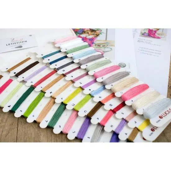 Luca-s Pretty Kitten Counted Cross Stitch Kit {8}