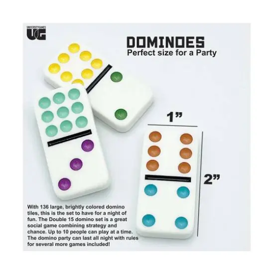 Double 15 Party Dominoes {6}