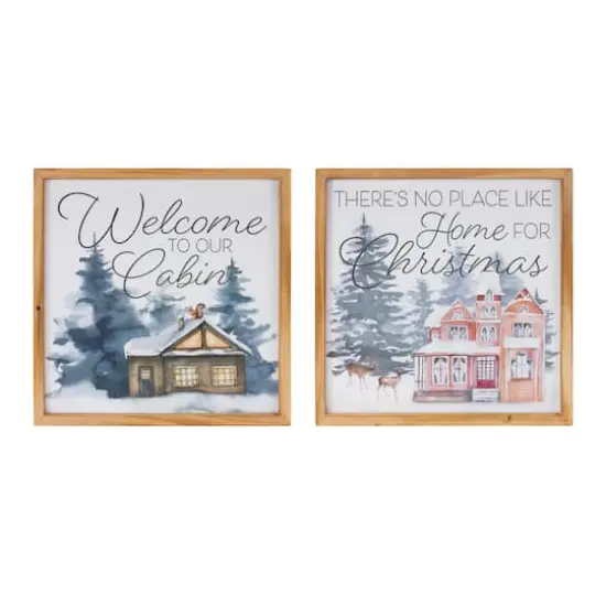 Welcome Home Holiday Wall Art Set {1}