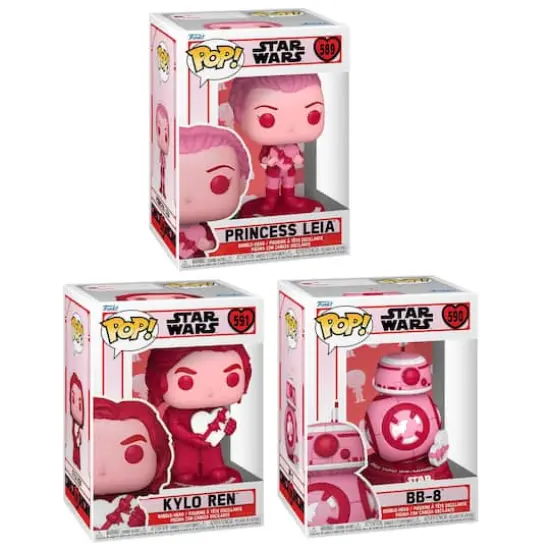 Funko POP! Star Wars&trade; Valentines Season 3 Collectors Set {3}