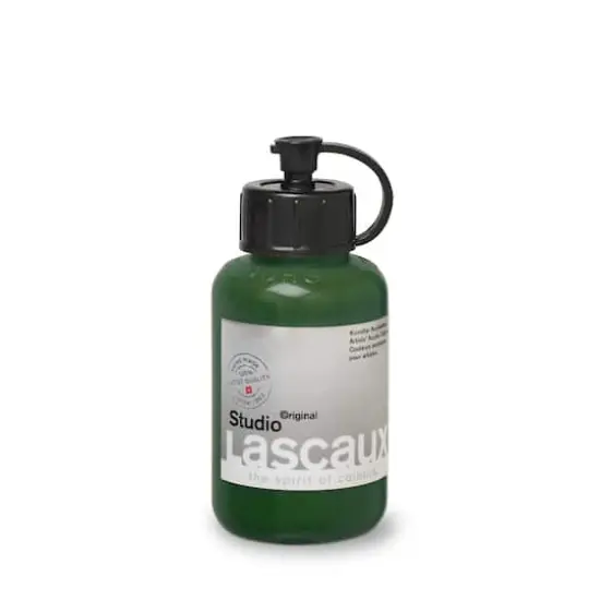 Lascaux Studio Acrylic Paint, 85mL 955 Olive Green {1}