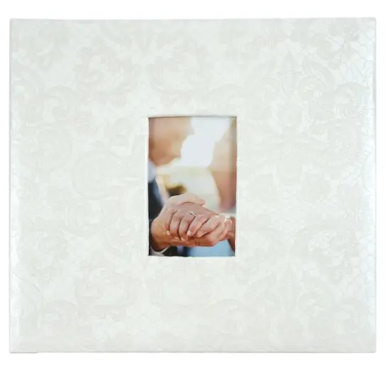 Floral Embossed Scrapbook Album by Recollections&trade; {1}