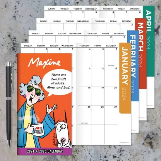 2024-2025 Maxine Monthly Pocket Planner {5}