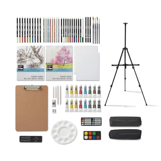 Mixed Media Studio Easel Art Set by Artist's Loft&trade; {4}