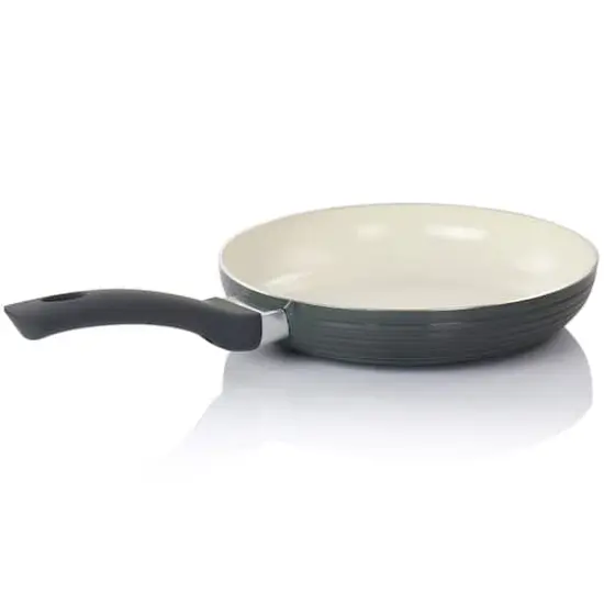 Oster Ridge Valley 10'' Gray Aluminum Nonstick Frying Pan {3}