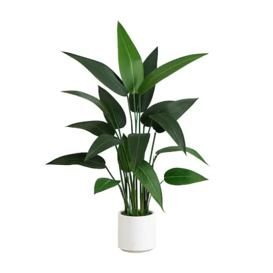 3.5ft. Sky Bird Tree in White Decorative Planter {1}