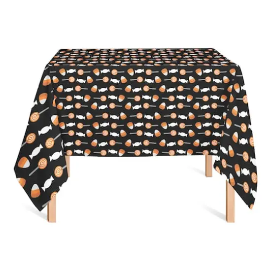 58" Halloween Candy Tablecloth {3}