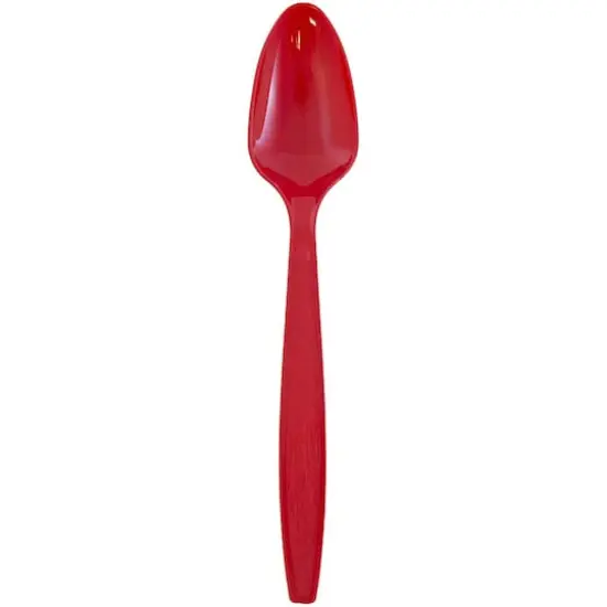 JAM Paper Red Spoons, 100ct. {1}
