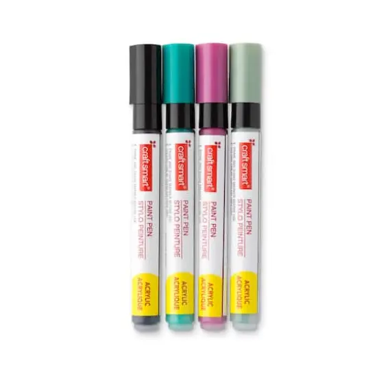 4mm Permanent Paint Pens Midtone Set by Craft Smart&reg; {1}