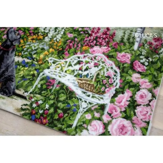 Luca-s The Cottage Garden Counted Cross Stitch Kit {5}
