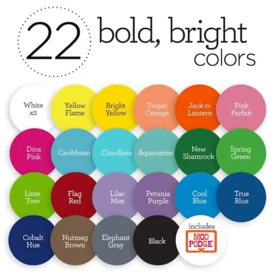 Apple Barrel&reg; Art Lessons Paint & Brush 34 Piece Set {3}