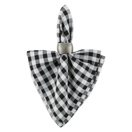 DII&reg; Black & White Gingham Napkin, 4ct. {3}