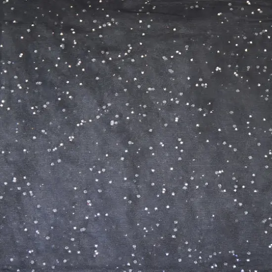 Feldman Black with Silver Sparkles Mesh {5}