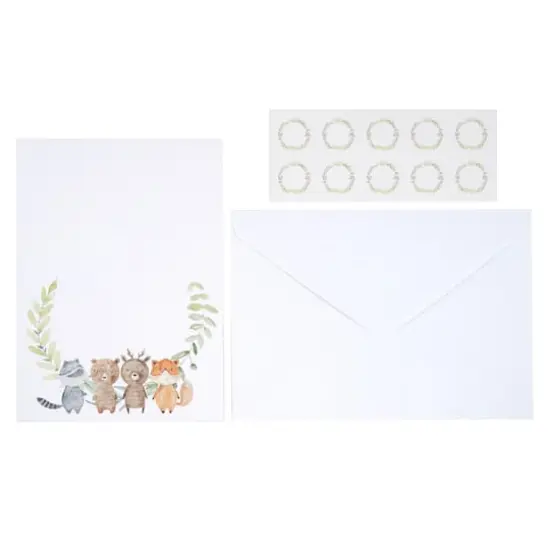 Woodland Animals Flat Cards & Envelopes by Recollections&trade;, 5" x 7" {3}