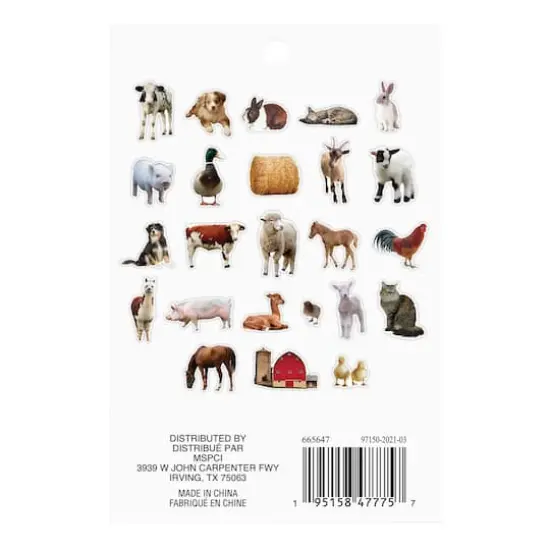 Barnyard Animals Die Cut Stickers by Recollections&trade; {5}
