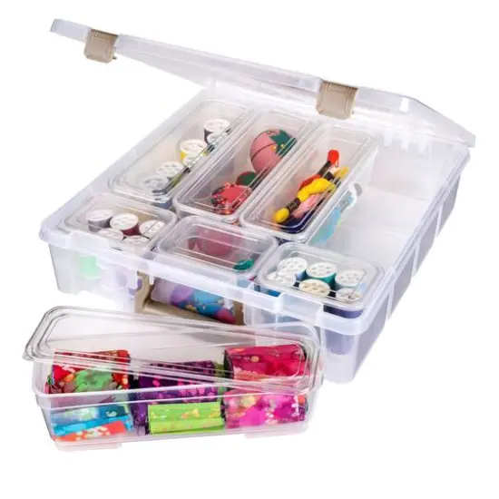 ArtBin&reg; 15.25" Super Satchel Storage Box with XL Bins {8}