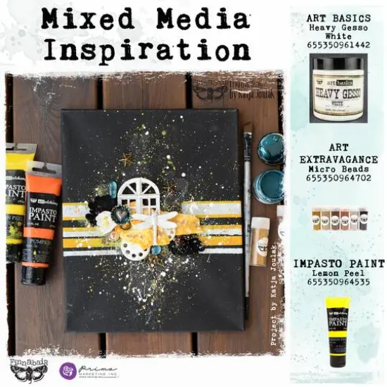 Finnabair&reg; Art Basics White Heavy Gesso, 8.5oz. {3}