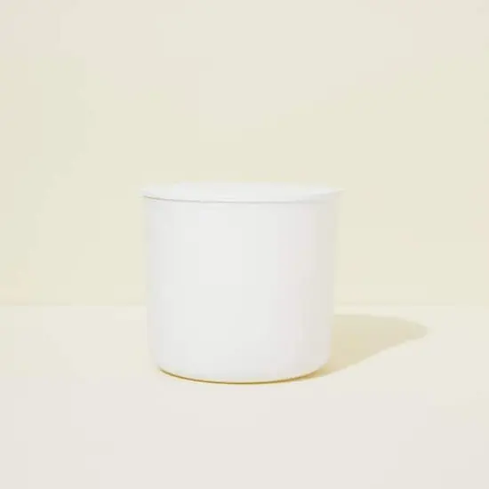 makesy 8oz. Matte White Aura Vessel + Lid, 12ct. {4}