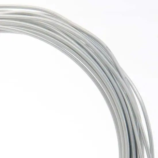 John Bead 12 Gauge Aluminum Jewelry Wire, 30ft. Silver {1}