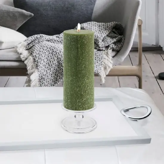 Root Candles 3" x 9" Unscented Timberline&trade; Pillar Candle Dark Olive {3}