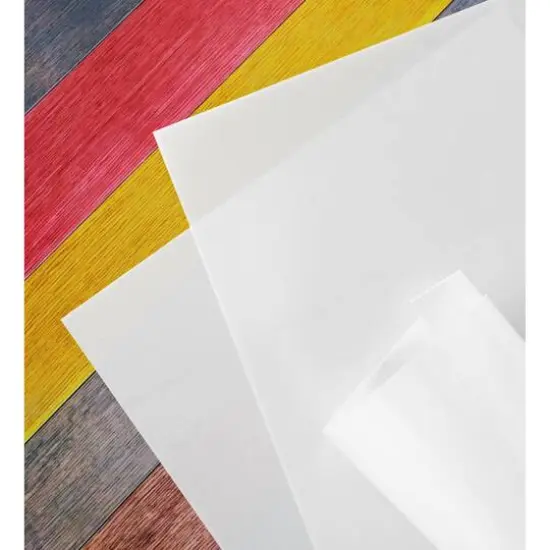 PA Essentials 5.5'' x 8.5'' Frosted Uncut Blank Stencil, 8ct. {3}