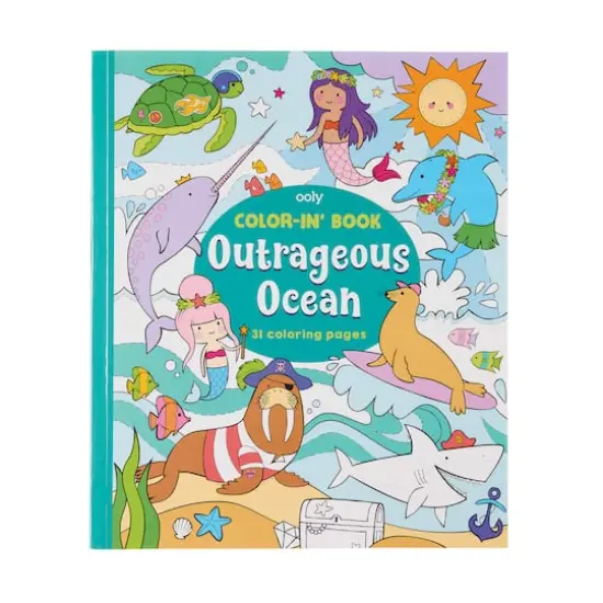 OOLY Color-in' Book: Outrageous Ocean {1}